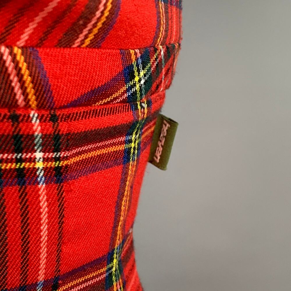 Marc Jacobs Size Xs Red Multi Color Polyester Ble… - image 2